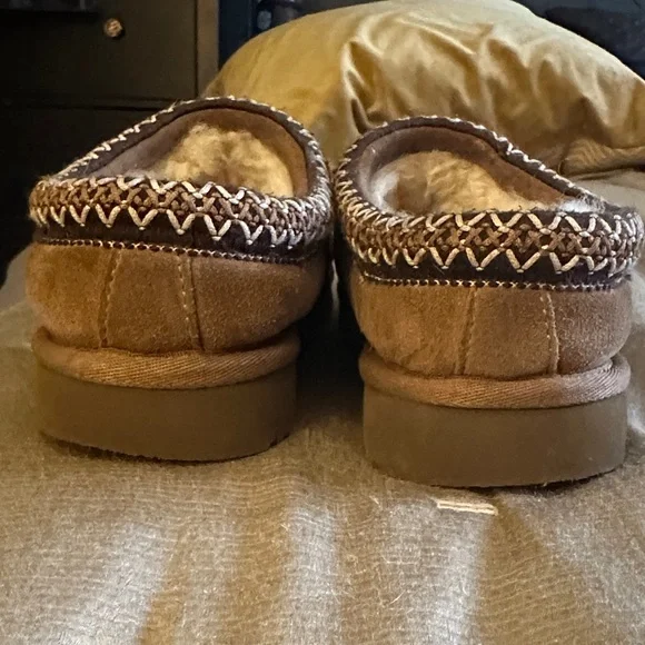 UGG Brown Suede Slippers - Picture 3 of 3